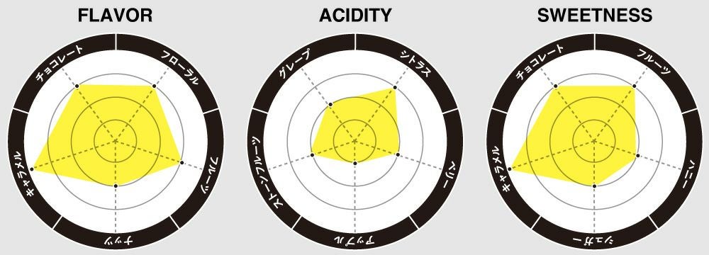 フレーバーチャート画像