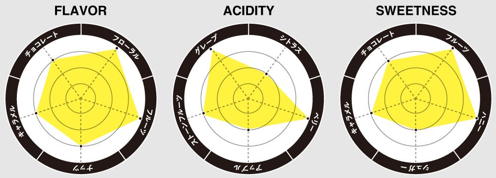 フレーバーチャート画像