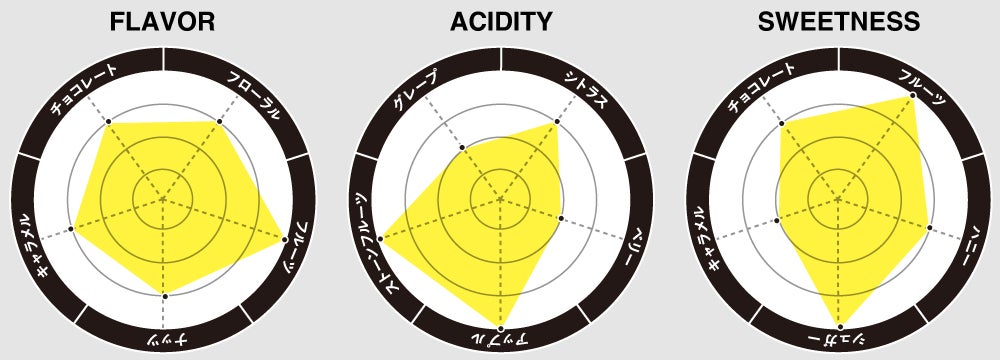 フレーバーチャート画像