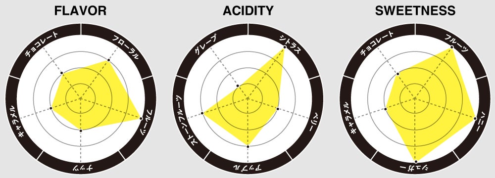 フレーバーチャート画像