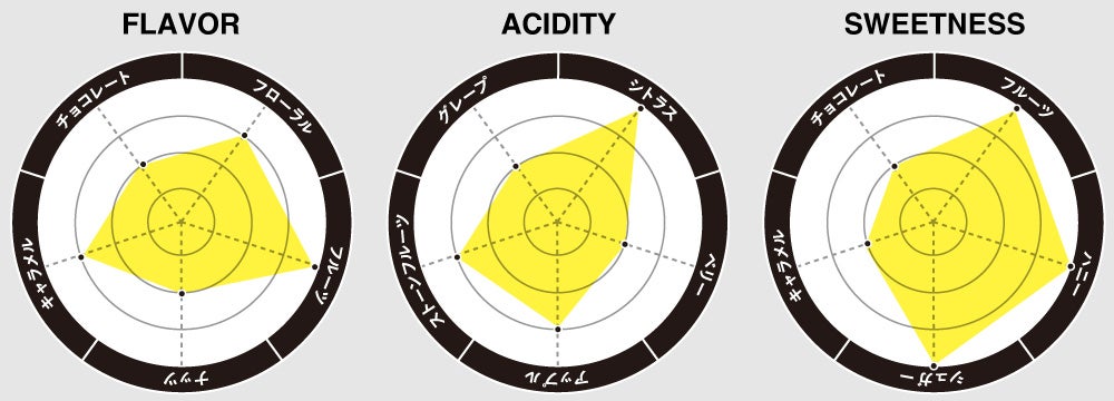 フレーバーチャート画像